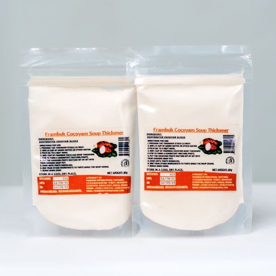 Cocoyam Soup Thickener Flour (Taro) Small & Big Pack – ₦500 & ₦1500